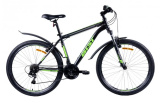 Велосипед горный Aist Quest 26/16" черно-зеленый